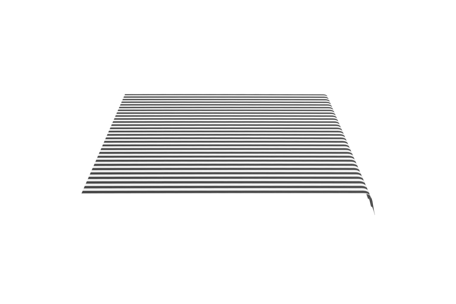 Vidaxl 311987 Replacement Fabric For Awning Anthracite And White 4x3 M-3