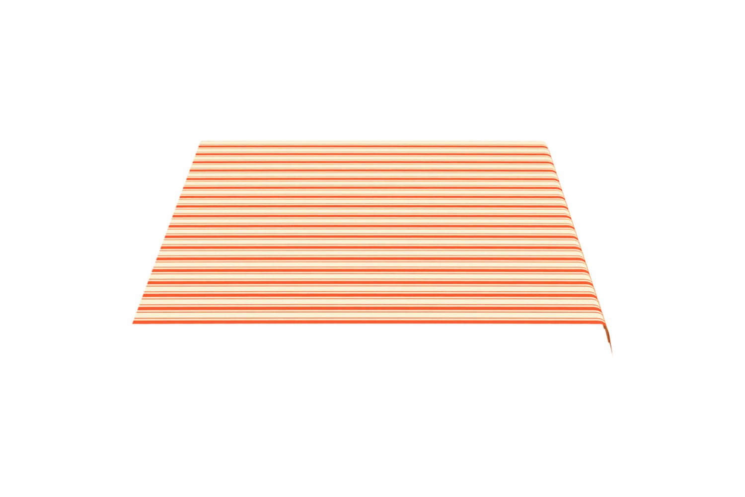 Vidaxl 312017 Replacement Fabric For Awning Yellow And Orange 4x3 M-3