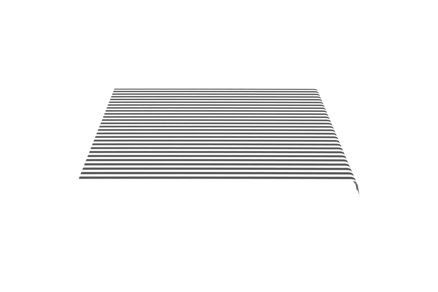 Vidaxl 311988 Replacement Fabric For Awning Anthracite And White 4x3.5 M-3