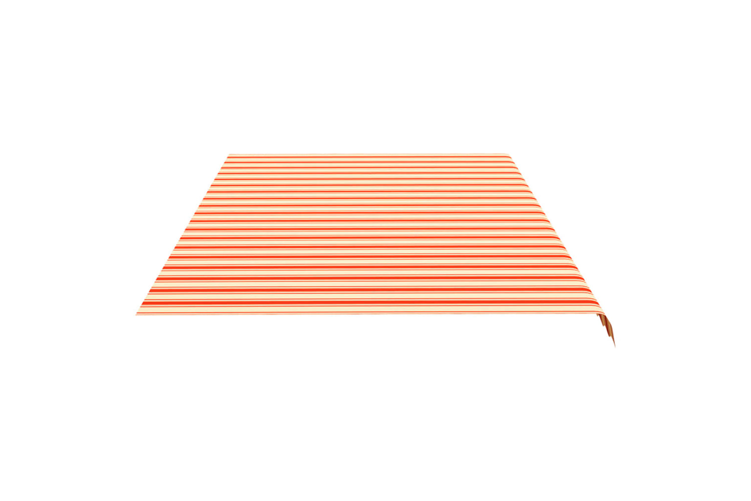Vidaxl 312024 Replacement Fabric For Awning Yellow And Orange 6x3.5 M-3