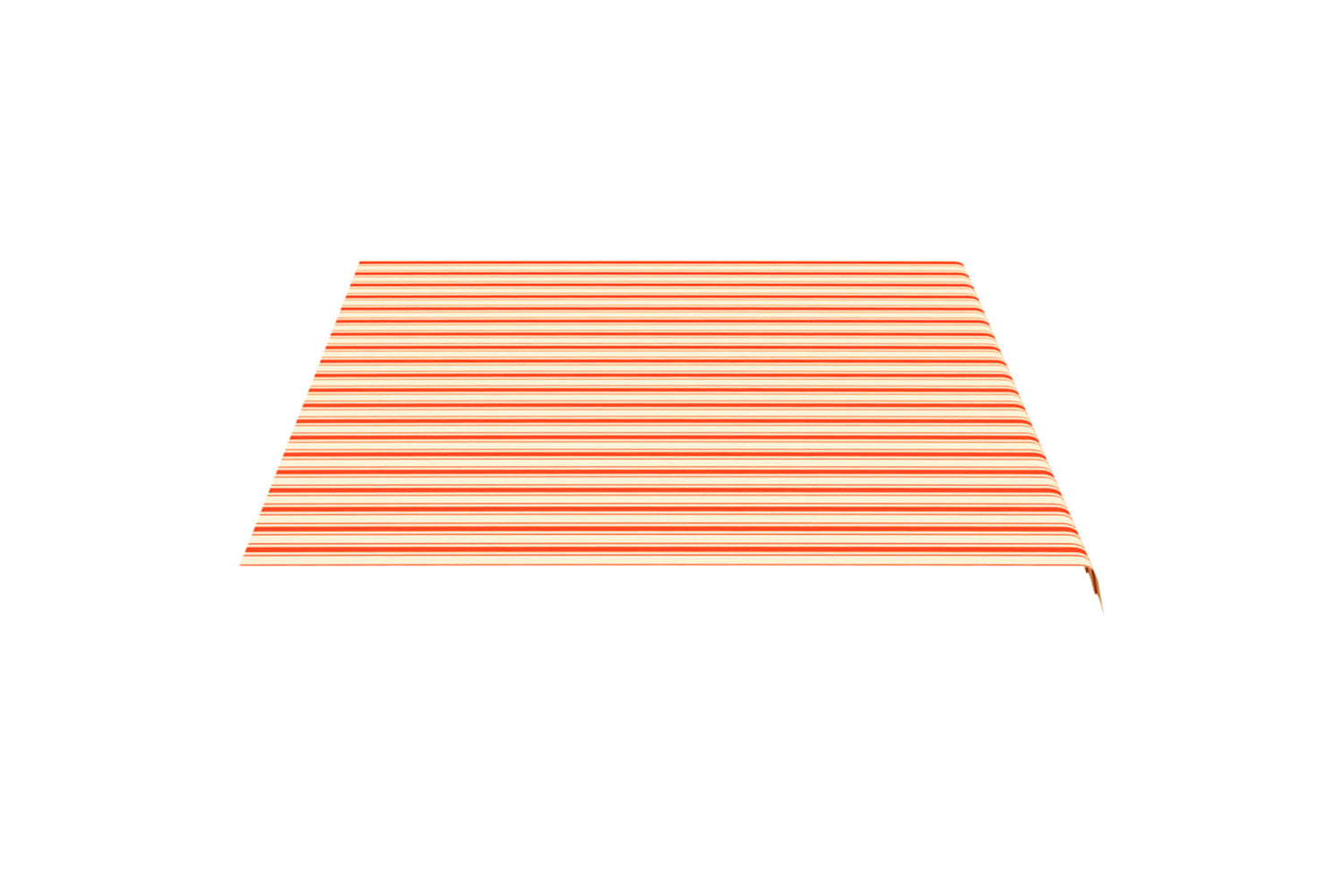 Vidaxl 312020 Replacement Fabric For Awning Yellow And Orange 4.5x3.5 M-3