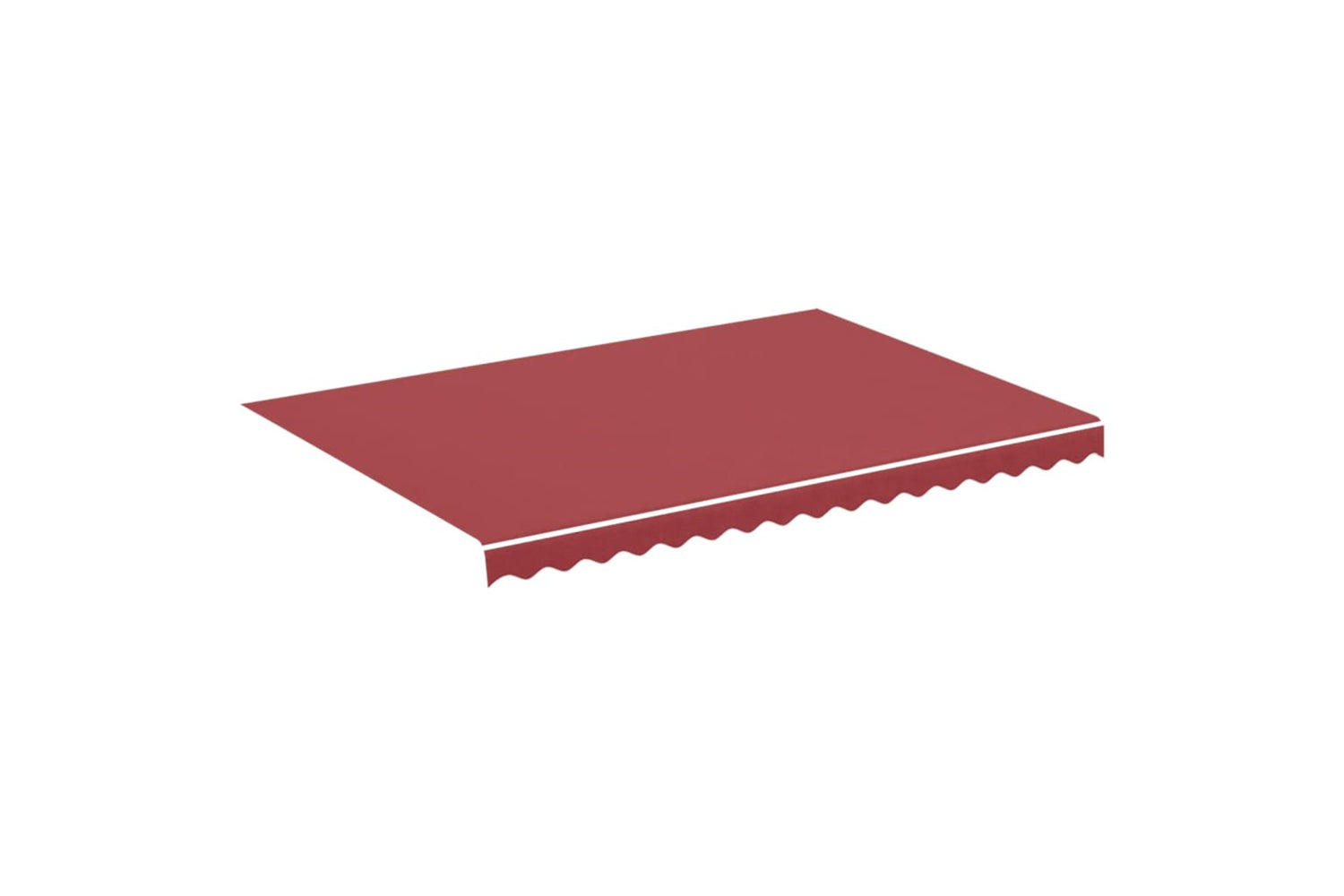 Vidaxl 311966 Replacement Fabric For Awning Burgundy Red 3.5x2.5 M