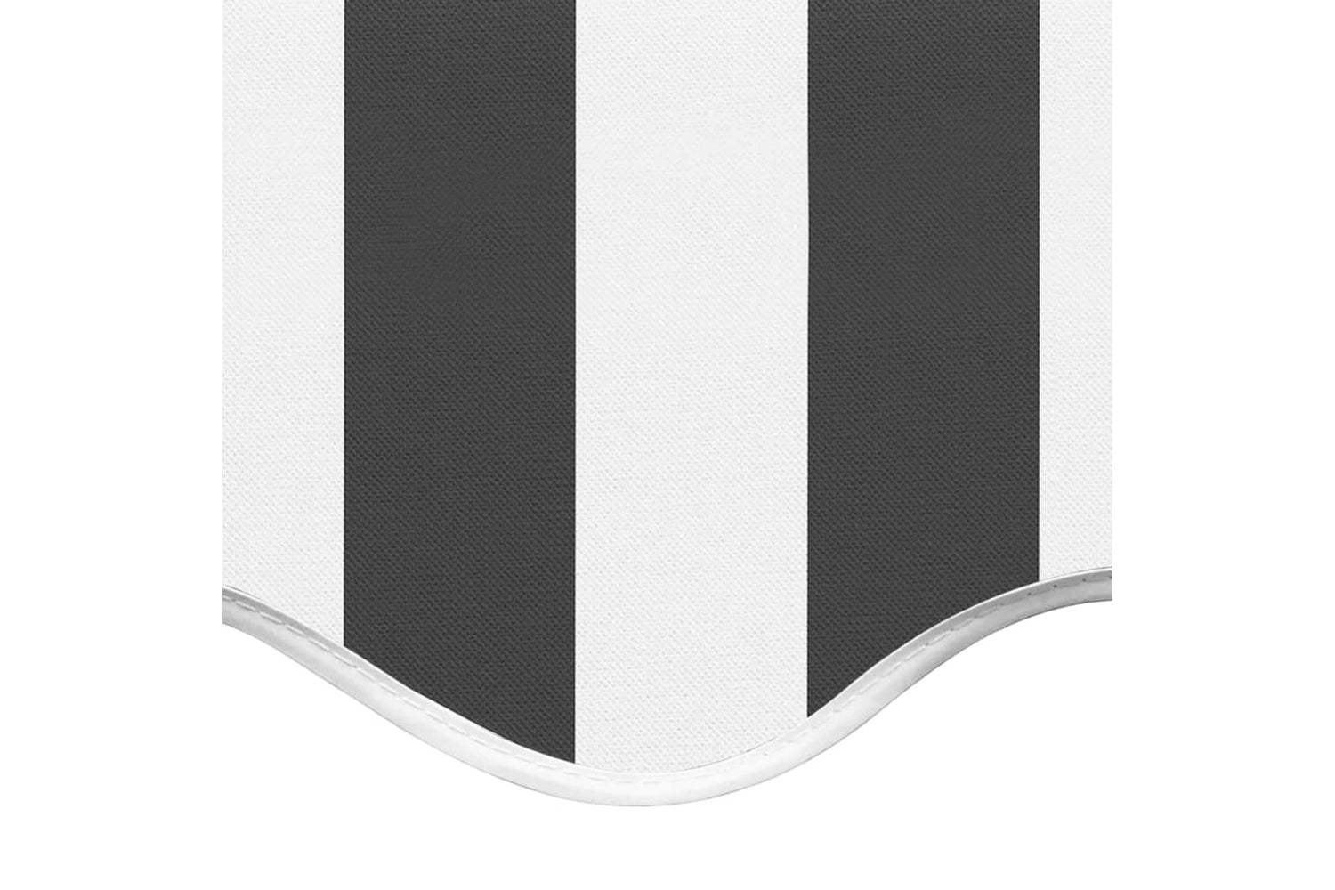 Vidaxl 311988 Replacement Fabric For Awning Anthracite And White 4x3.5 M-4