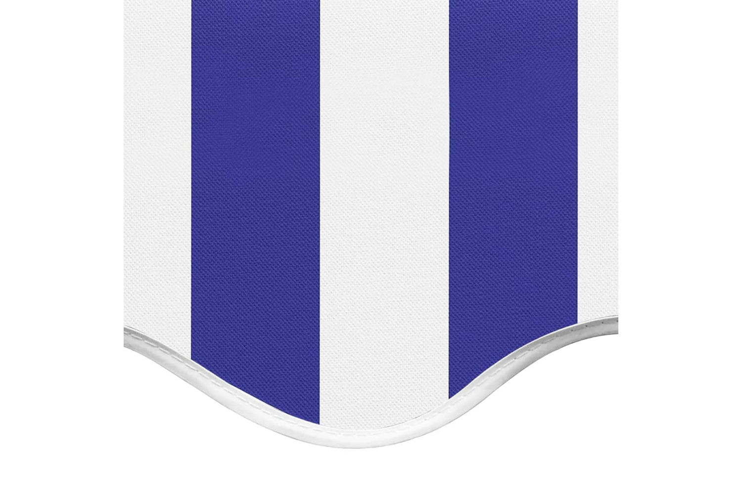 Vidaxl 311918 Replacement Fabric For Awning Blue And White 4x3.5 M-5