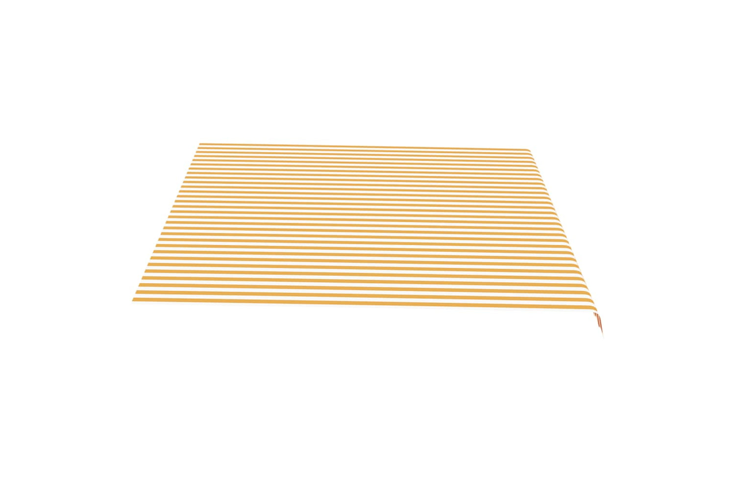 Vidaxl 311940 Replacement Fabric For Awning Yellow And White 4.5x3.5 M-3