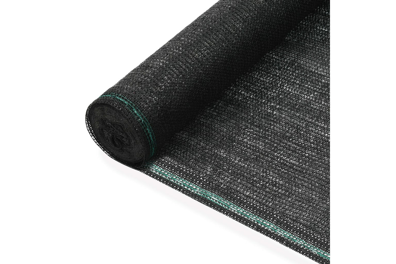 Vidaxl 45258 Tennis Screen Hdpe 1x25 M Black-2