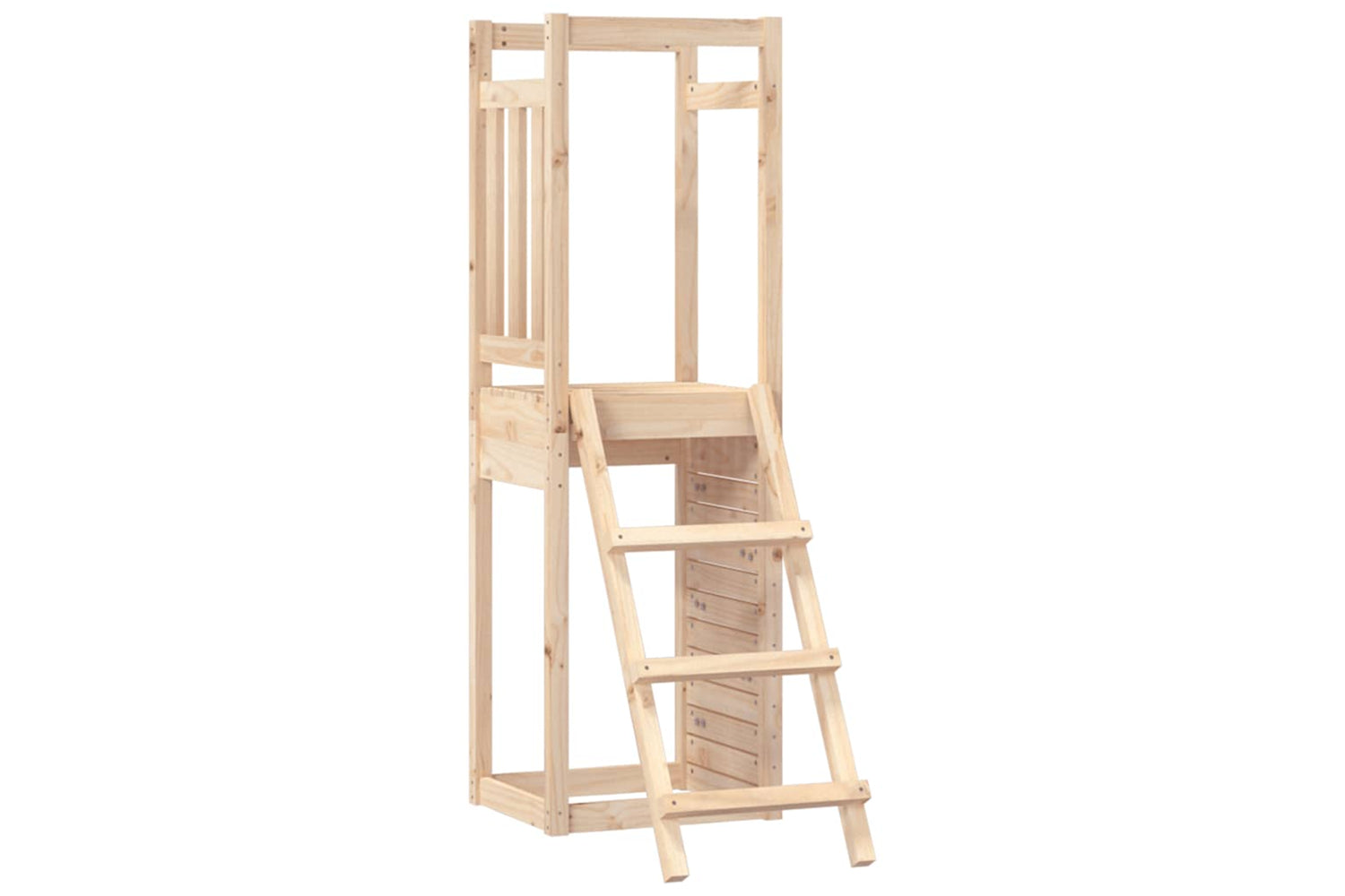 Vidaxl Outdoor Playset 53x46.5x169 Cm Solid Wood Pine-3