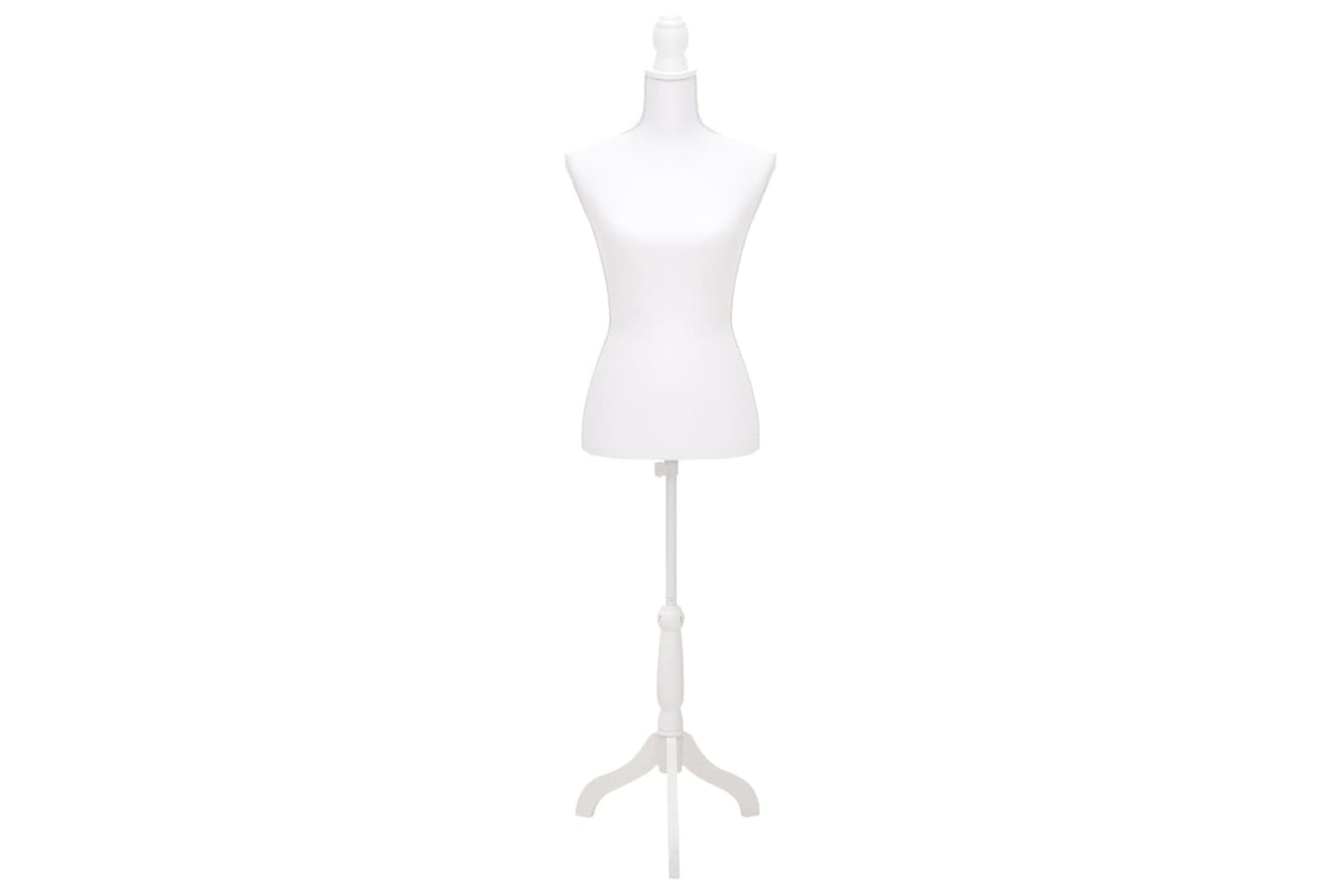 Vidaxl 30022 Ladies Bust Display Bust White-2