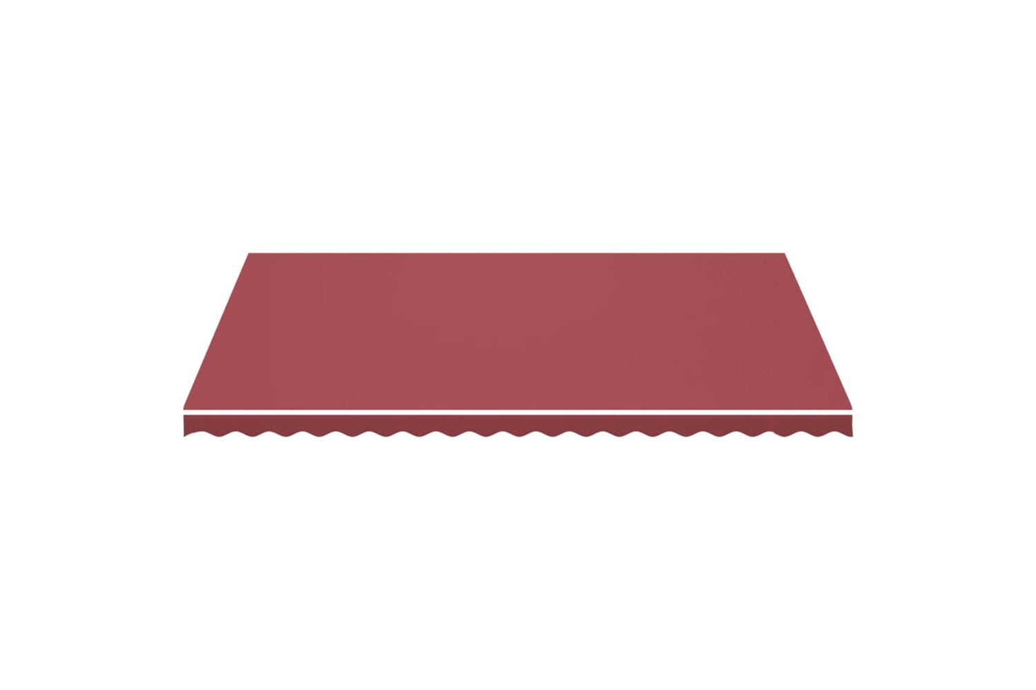 Vidaxl 311972 Replacement Fabric For Awning Burgundy Red 5x3.5 M-2