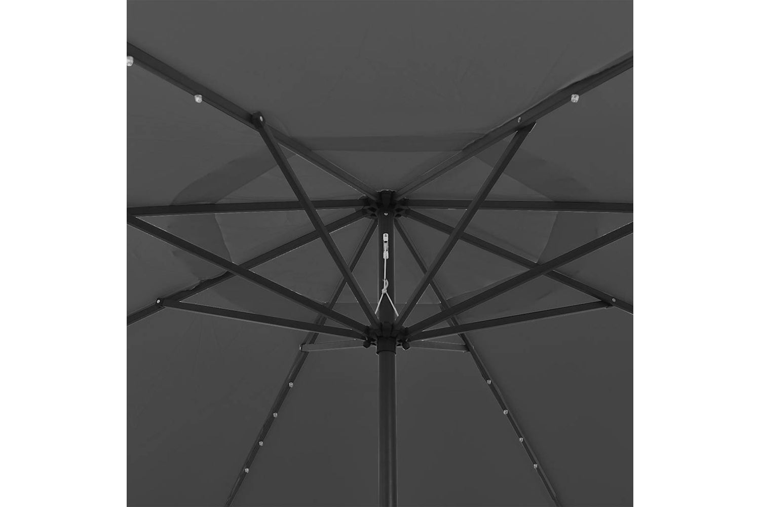 Vidaxl 312532 Outdoor Parasol With Led L-4
