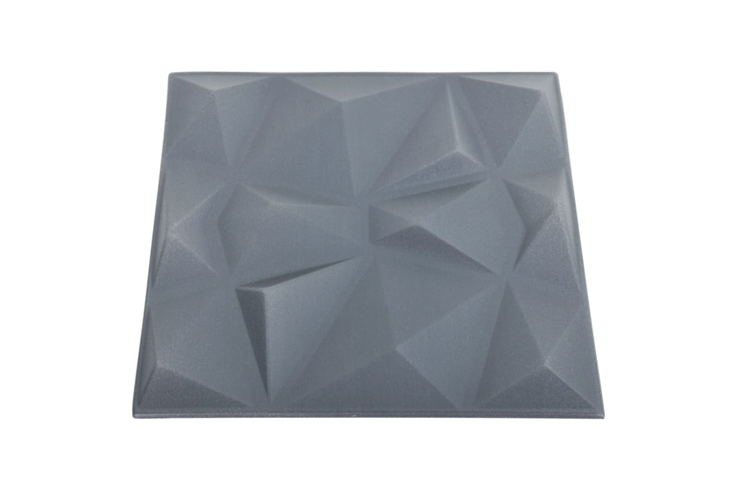 Vidaxl 3d Wall Panels 24 Pcs 50x50 Cm Diamond Grey 6 MÂ²-5