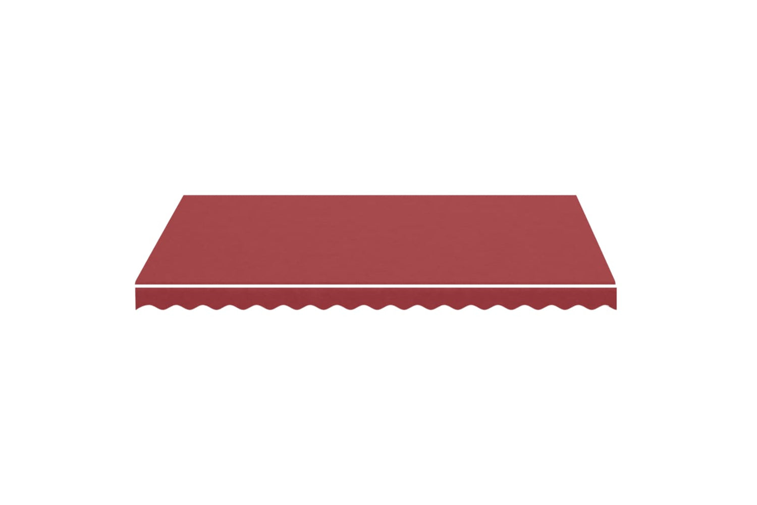 Vidaxl 311966 Replacement Fabric For Awning Burgundy Red 3.5x2.5 M-2