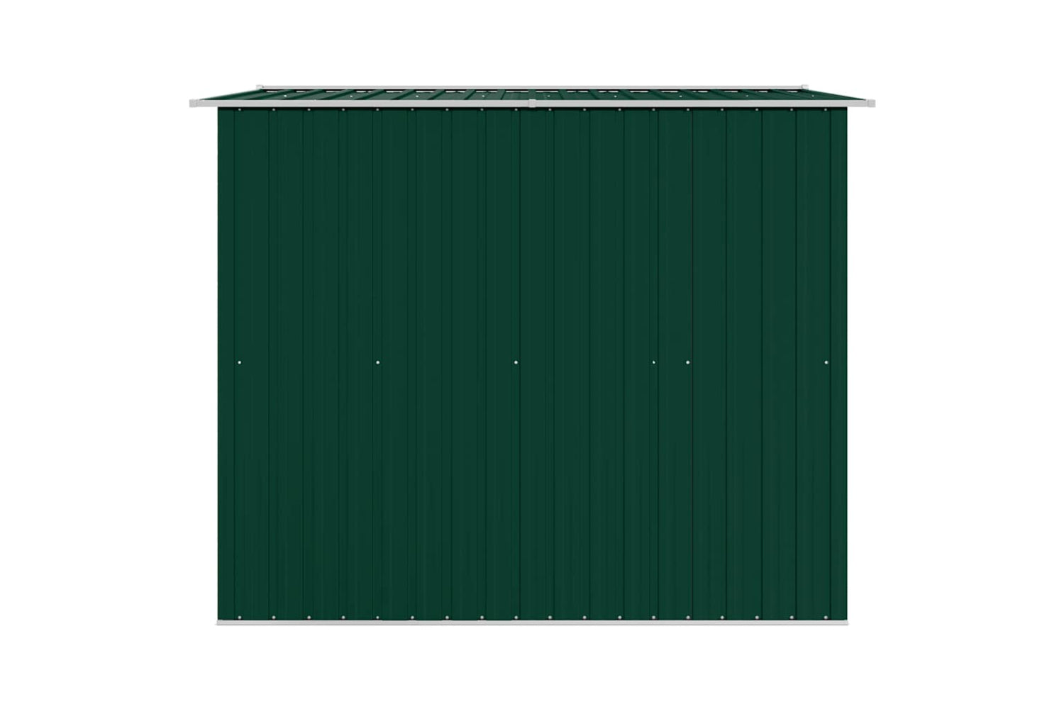 vidaXL 42910 Garden Storage Shed Green Metal 257x205x178cm-5