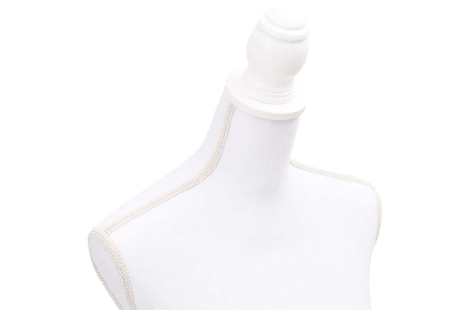 Vidaxl 30022 Ladies Bust Display Bust White-5