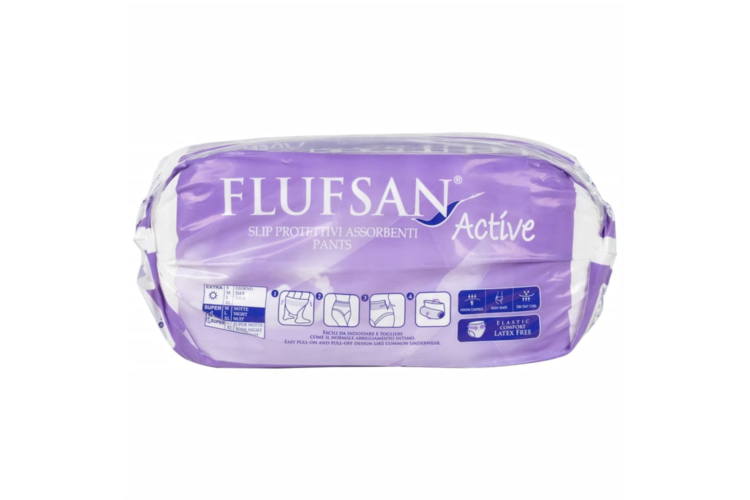 vidaXL 4008047 Flufsan Incontinence Pants For Adults 14 Pcs Size Xl-3
