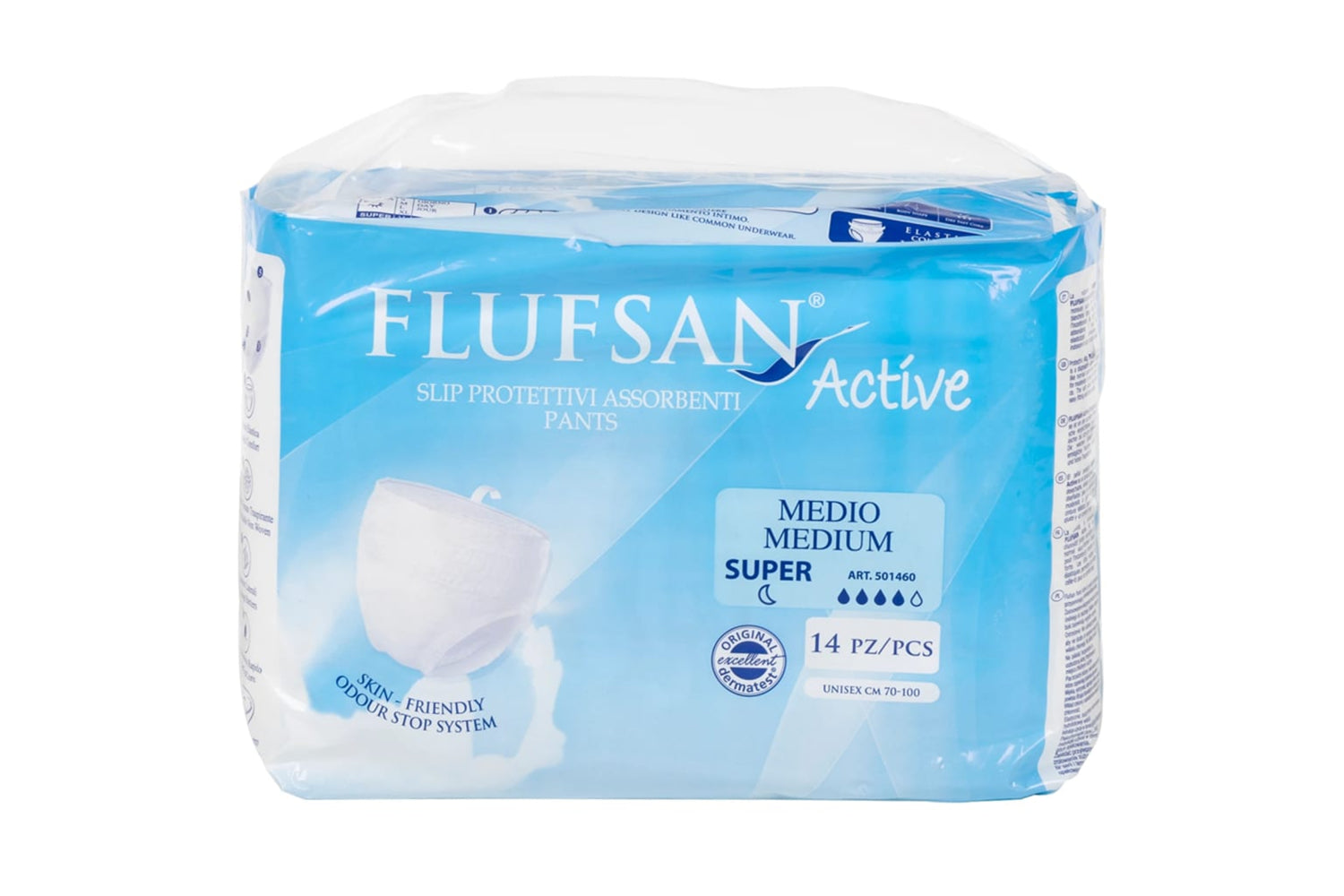vidaXL 4008045 Flufsan Incontinence Pants For Adults 14 Pcs Size M-2