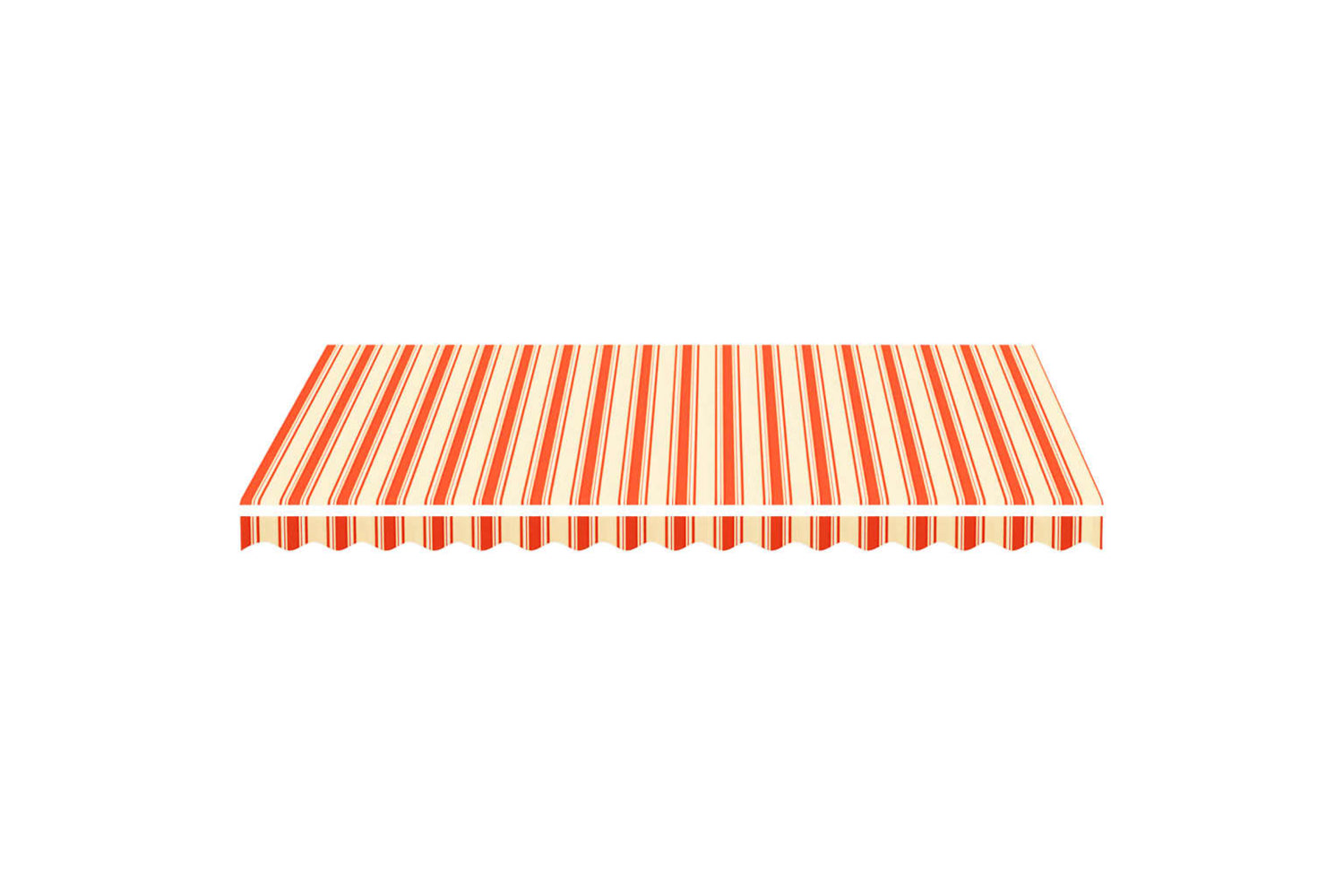 Vidaxl 312016 Replacement Fabric For Awning Yellow And Orange 3.5x2.5 M-2