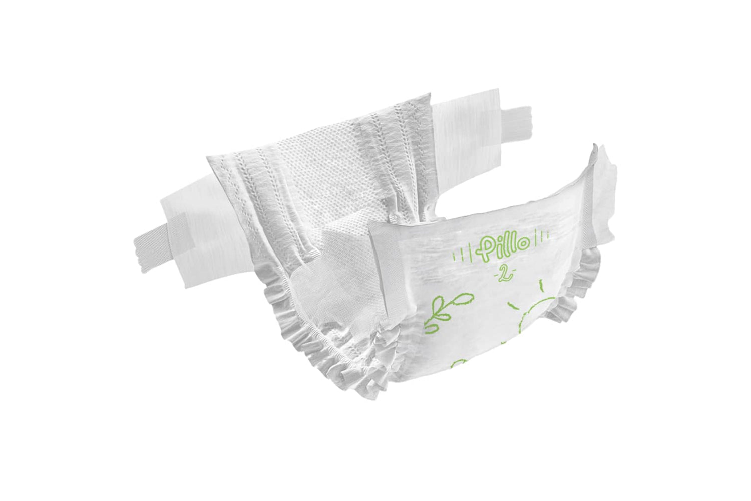 Pillo - 10415 Baby Nappies 186 Pcs Size 2 (4-8 Kg)-2