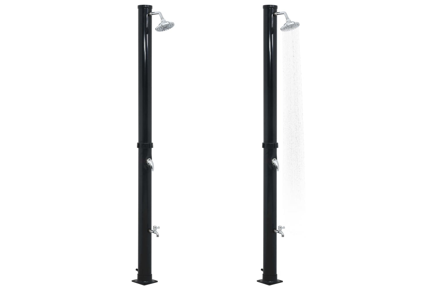 vidaXL 92310 Solar Shower Black 220cm 20 L-3