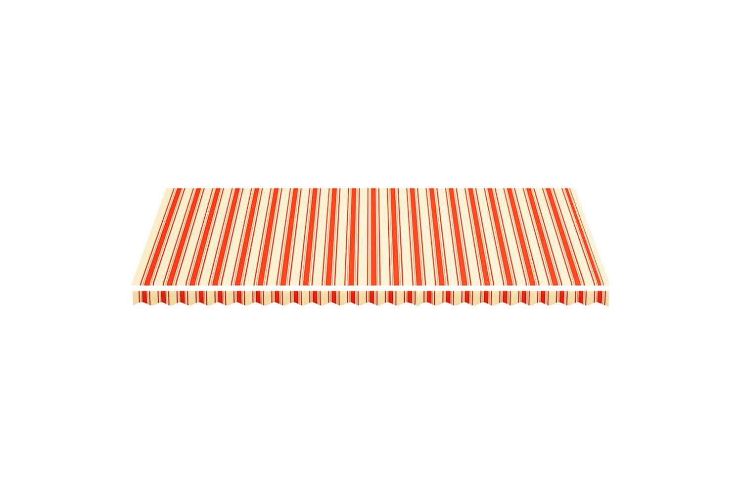 Vidaxl 312023 Replacement Fabric For Awning Yellow And Orange 6x3 M-2