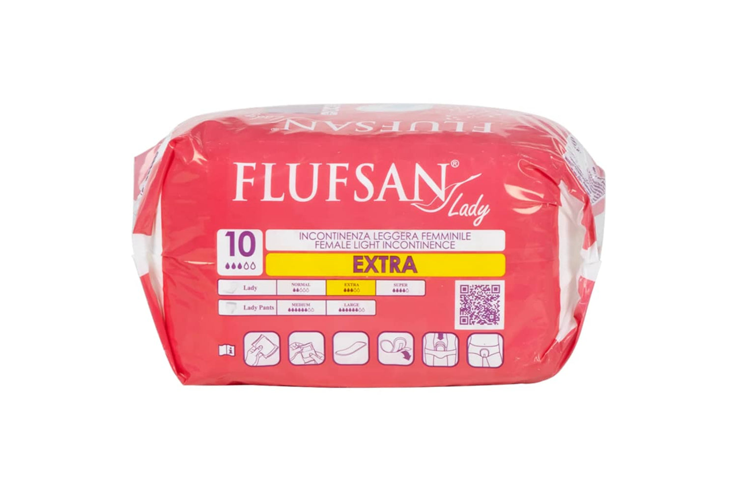 vidaXL 4008049 Flufsan Incontinence Pads For Women 120 Pcs-7