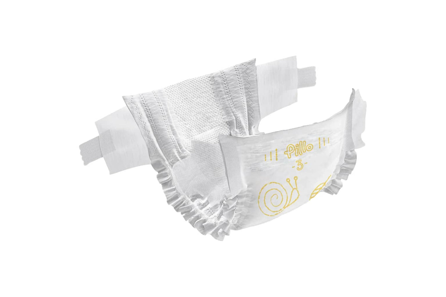 Pillo - 10416 Baby Nappies 168 Pcs Size 3 (6-10 Kg)-2