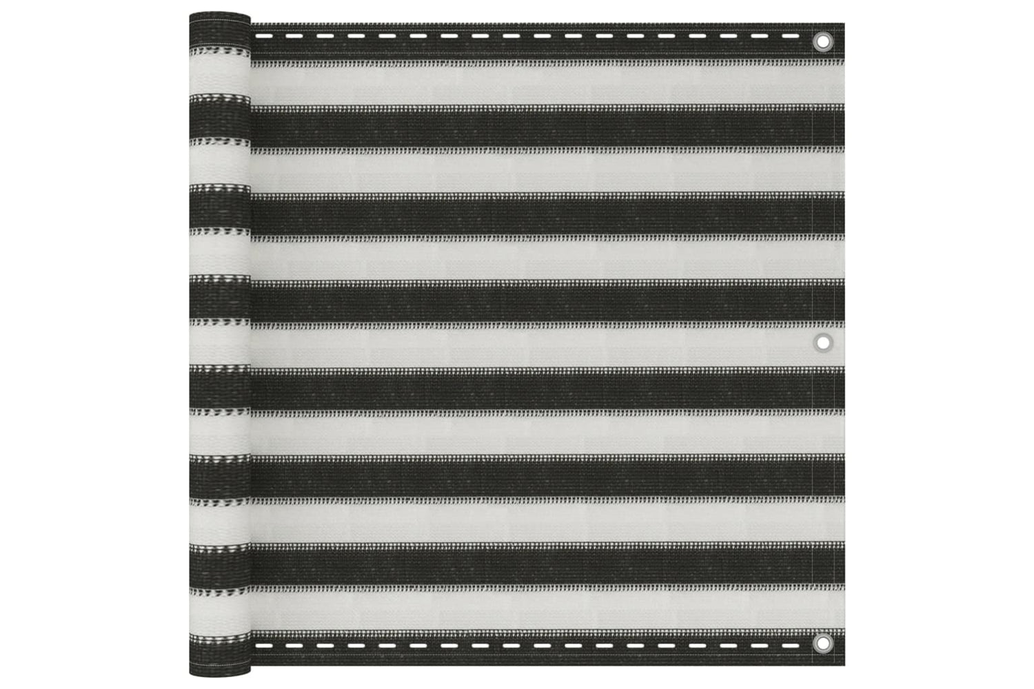 vidaXL 310852 Balcony Screen Hdpe 90x300cm Anthracite And White