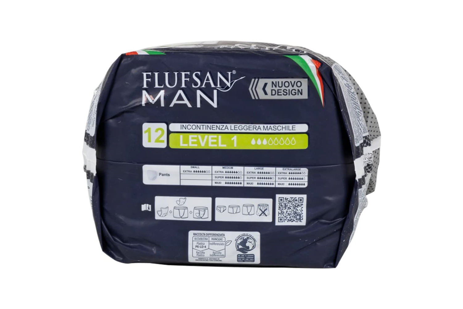 vidaXL 4008048 Flufsan Men Absorbent Protector Level 1 96 Pcs-4