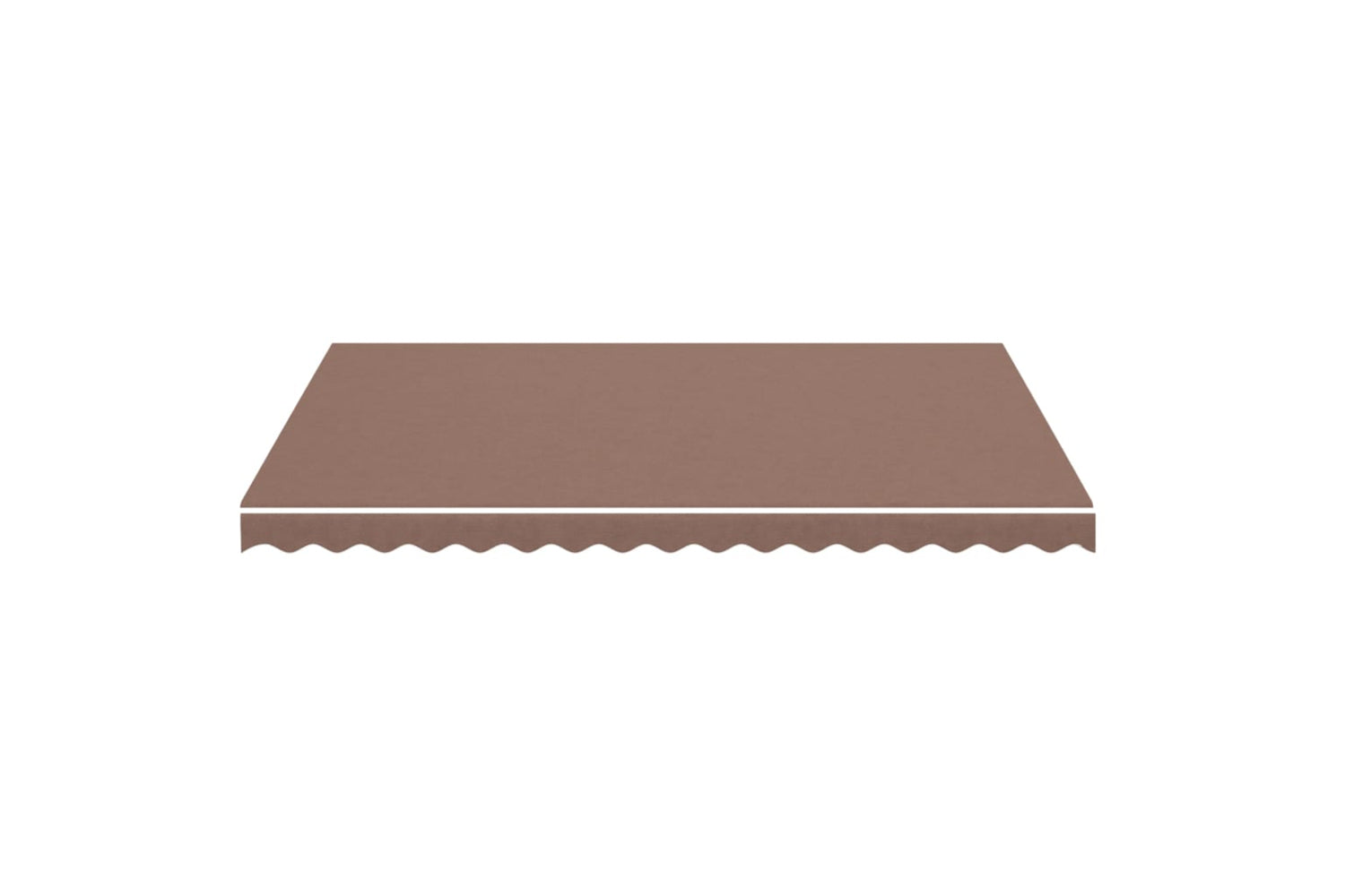 Vidaxl 311977 Replacement Fabric For Awning Brown 4x3 M-2
