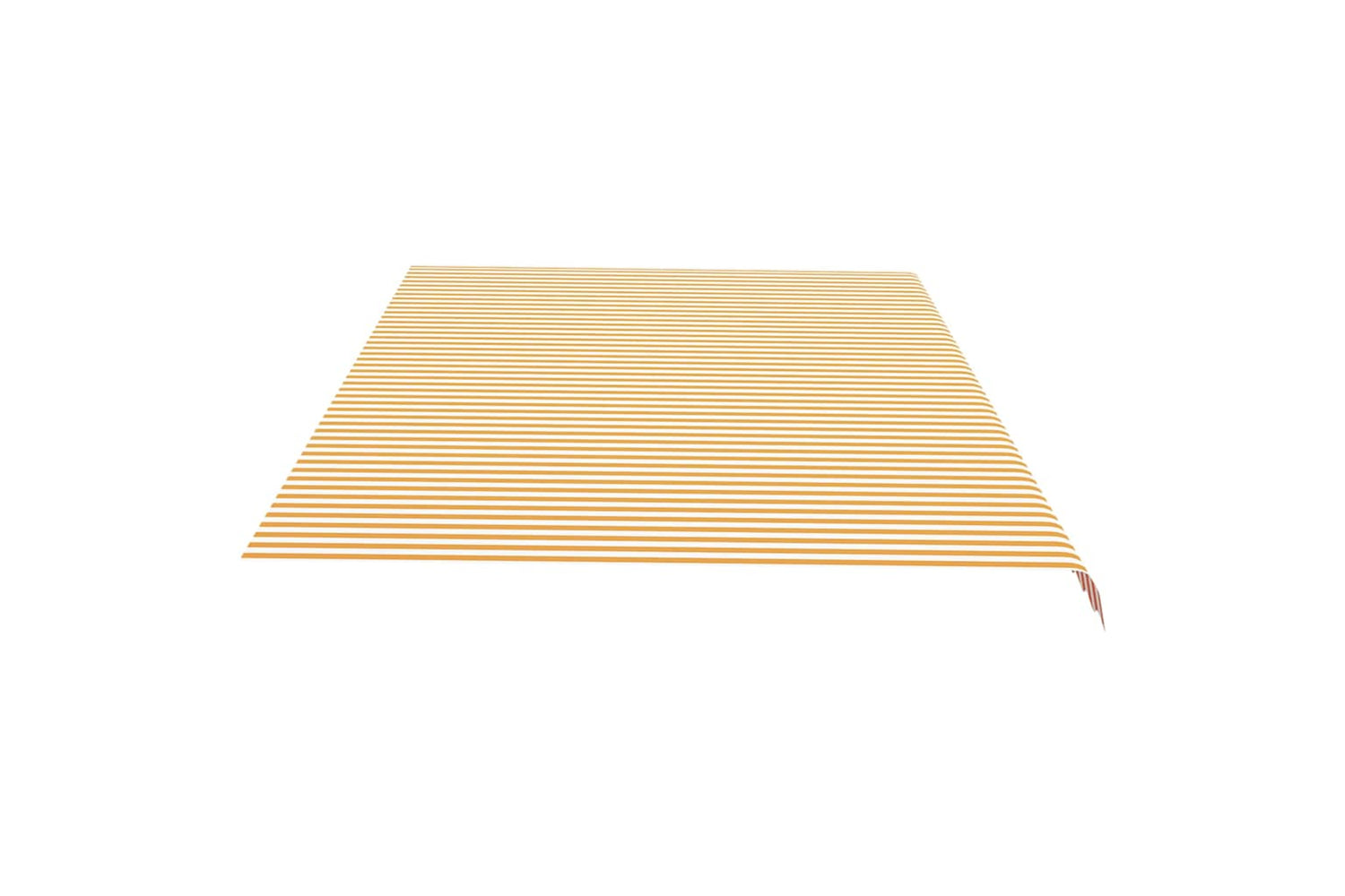 Vidaxl 311944 Replacement Fabric For Awning Yellow And White 6x3.5 M-3