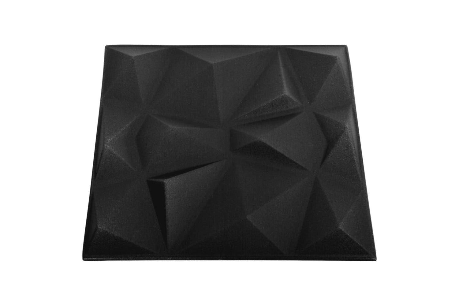 Vidaxl 3d Wall Panels 48 Pcs 50x50 Cm Diamond Black 12 MÂ²-5