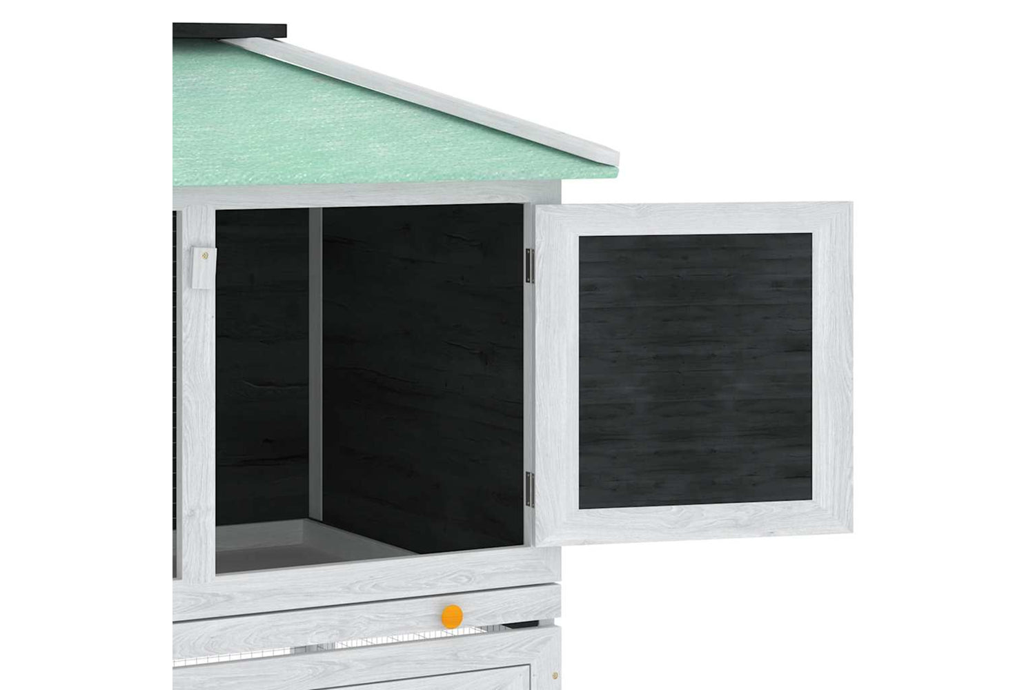 Vidaxl 170344 Animal Rabbit Cage Double Floor Wood-7