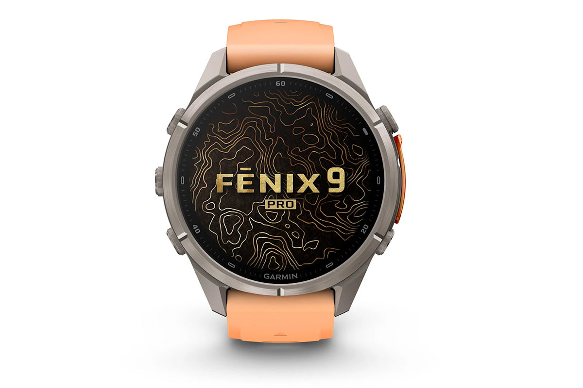 Garmin Fenix 9 Pro | 43mm | Shell Pink/Autumn Orange-2
