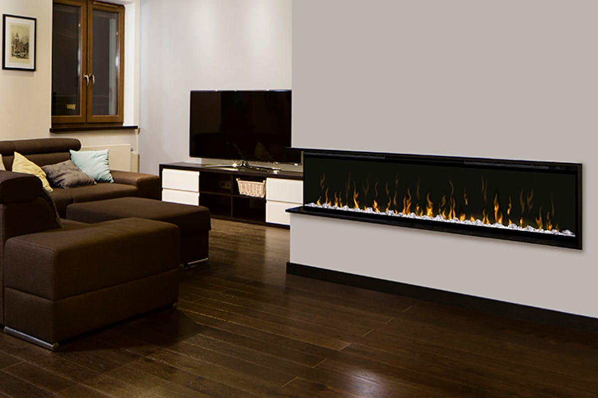 Dimplex IgniteXL 74" Linear Wall Mounted Electric Fireplace | XLF74EU-3