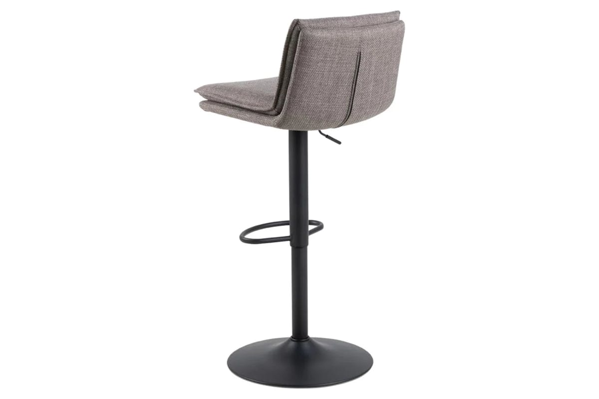 Flynn Bar Stool | Gas Lift | Light Grey-3