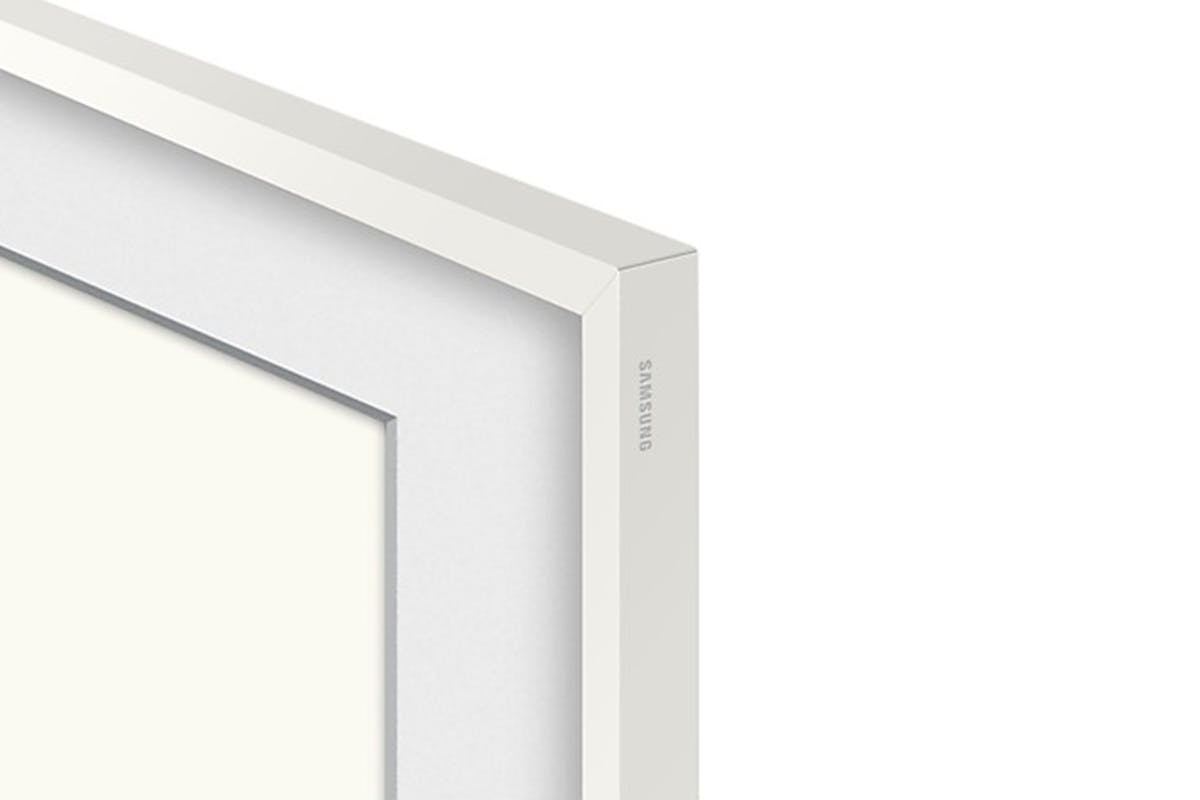 Samsung 55" Modern Customizable Bezel Frame | White-5