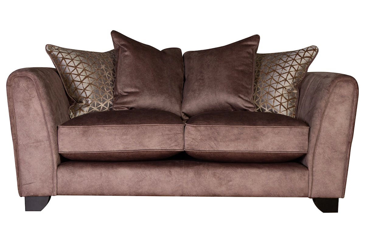 Frankie 2 Seater Sofa | Fabric | Brown-5