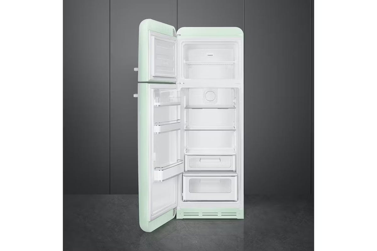 Smeg 50's Style Freestanding Fridge Freezer | FAB30LPG5UK | Pastel Green-2