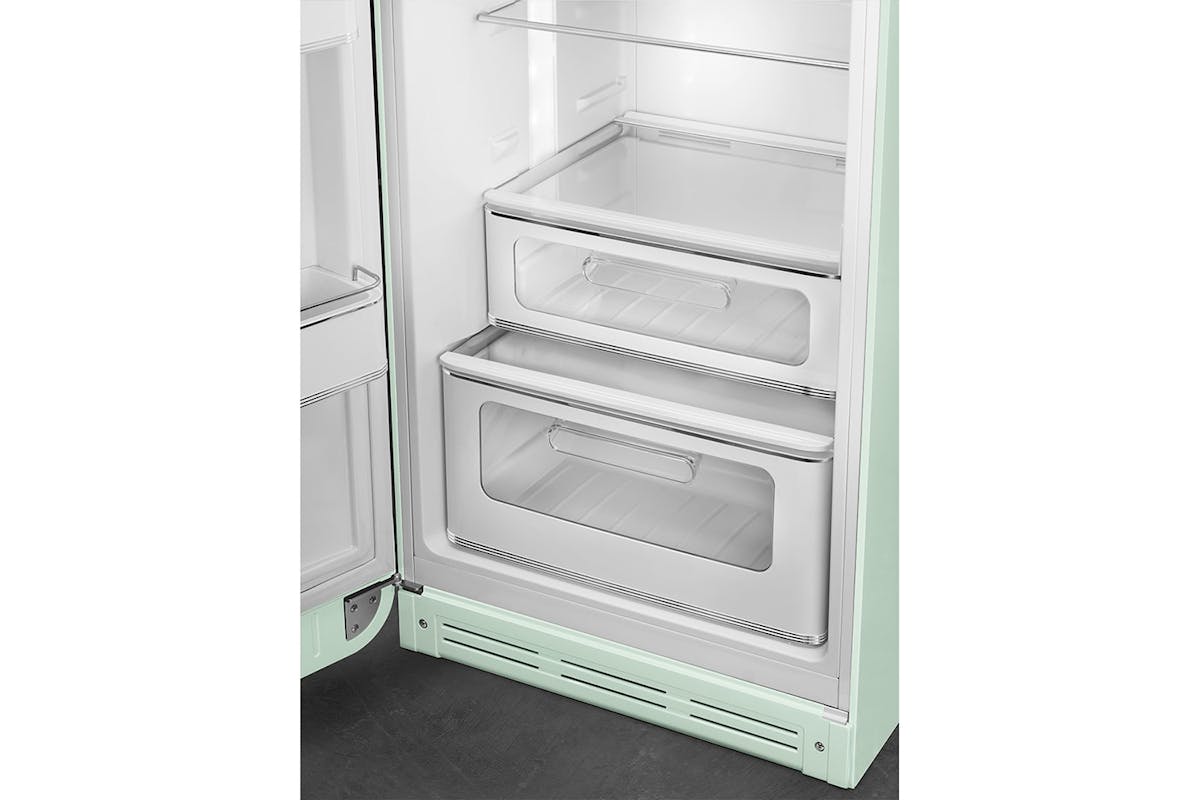 Smeg 50's Style Freestanding Fridge Freezer | FAB30LPG5UK | Pastel Green-6