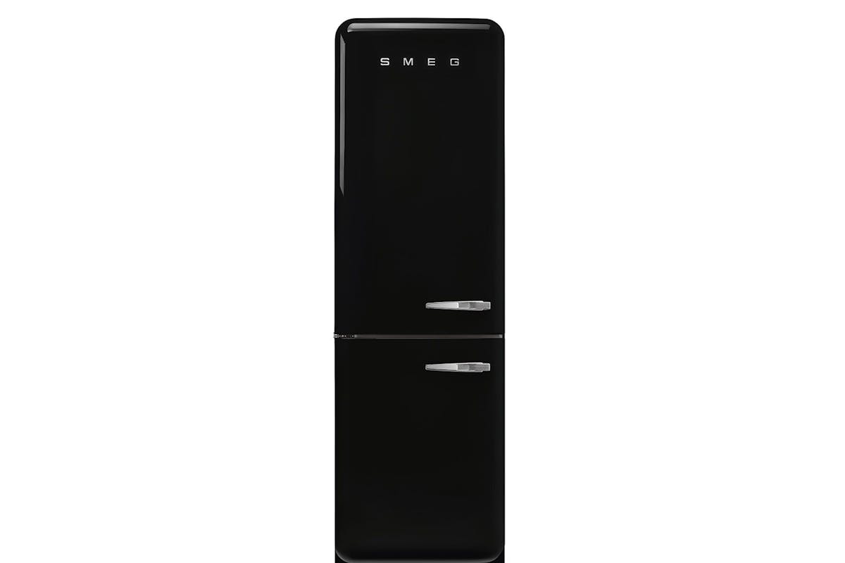Smeg 50's Style Freestanding Fridge Freezer | FAB32LBL5UK | Black
