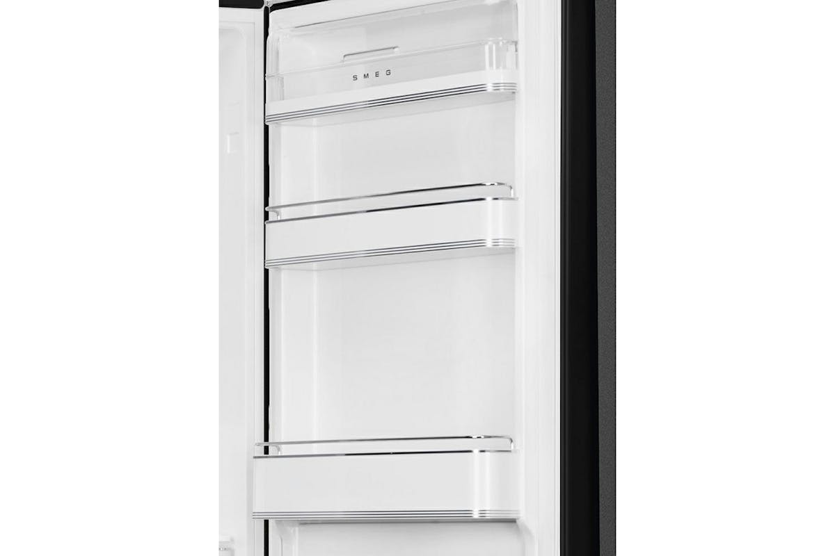 Smeg 50's Retro Style Freestanding Fridge Freezer | FAB32RBL5UK | Black-5