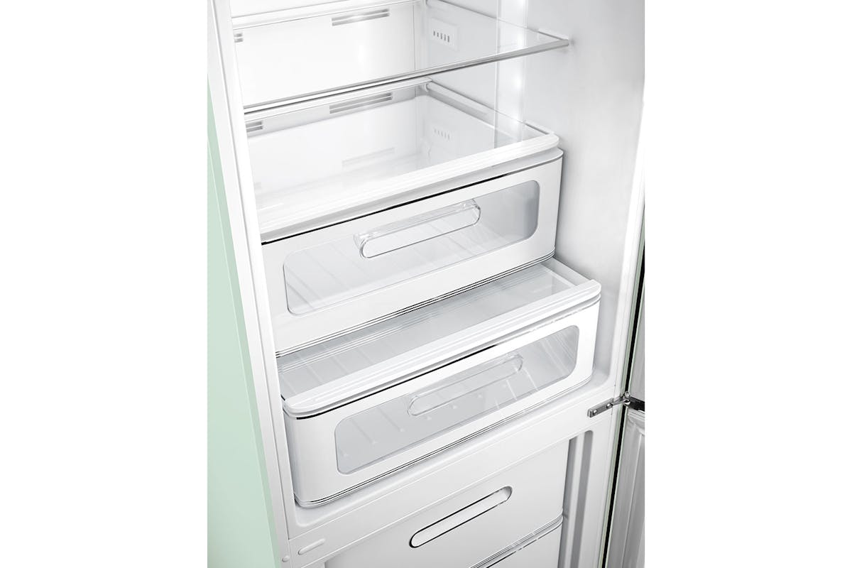 Smeg 50's Retro Style Freestanding Fridge Freezer | FAB32RPG5UK | Pastel Green-3