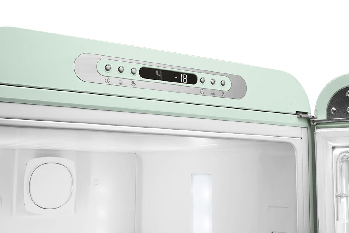 Smeg 50's Retro Style Freestanding Fridge Freezer | FAB32RPG5UK | Pastel Green-7