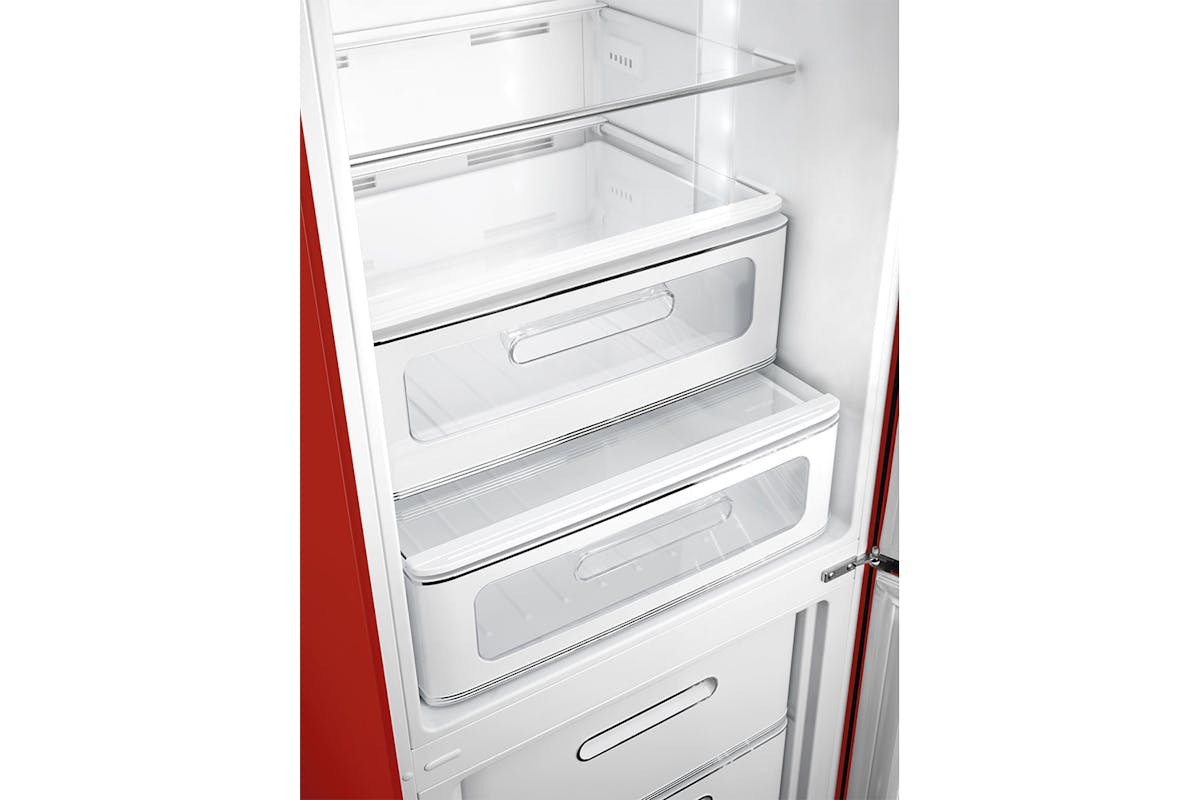 Smeg 50's Retro Style Freestanding Fridge Freezer | FAB32RRD5UK-4