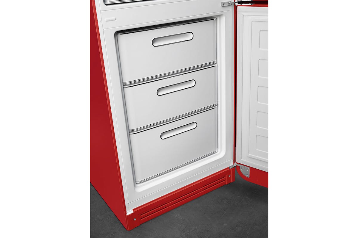 Smeg 50's Retro Style Freestanding Fridge Freezer | FAB32RRD5UK-6
