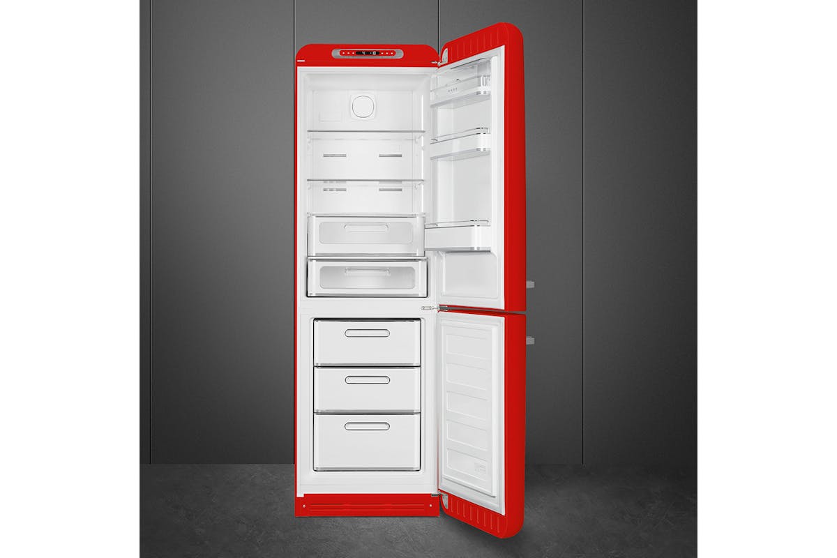 Smeg 50's Retro Style Freestanding Fridge Freezer | FAB32RRD5UK-2