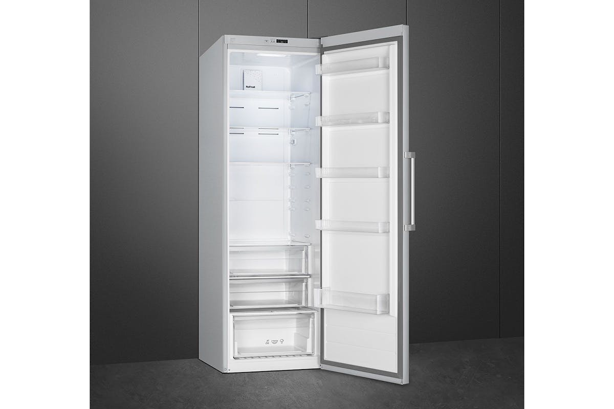 Smeg Freestanding Larder Fridge | UKFS18EV2HX | Stainless Steel-2