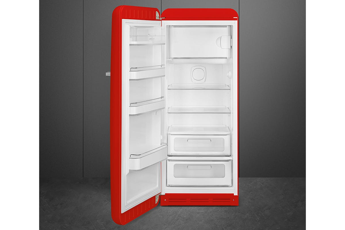 Smeg 50's Style Freestanding Fridge Freezer | FAB28LRD5UK | Red-2