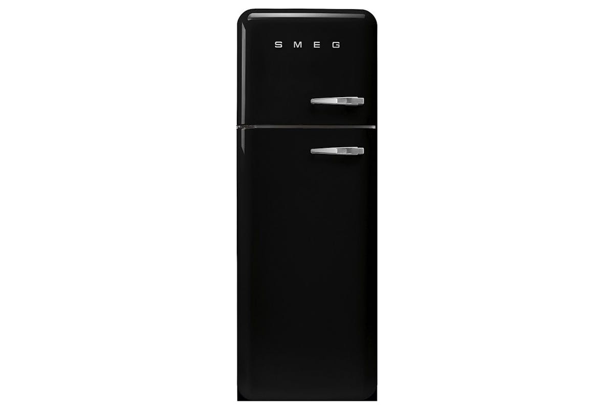 Smeg 50's Retro Style Freestanding Fridge Freezer | FAB30LBL5UK | Black
