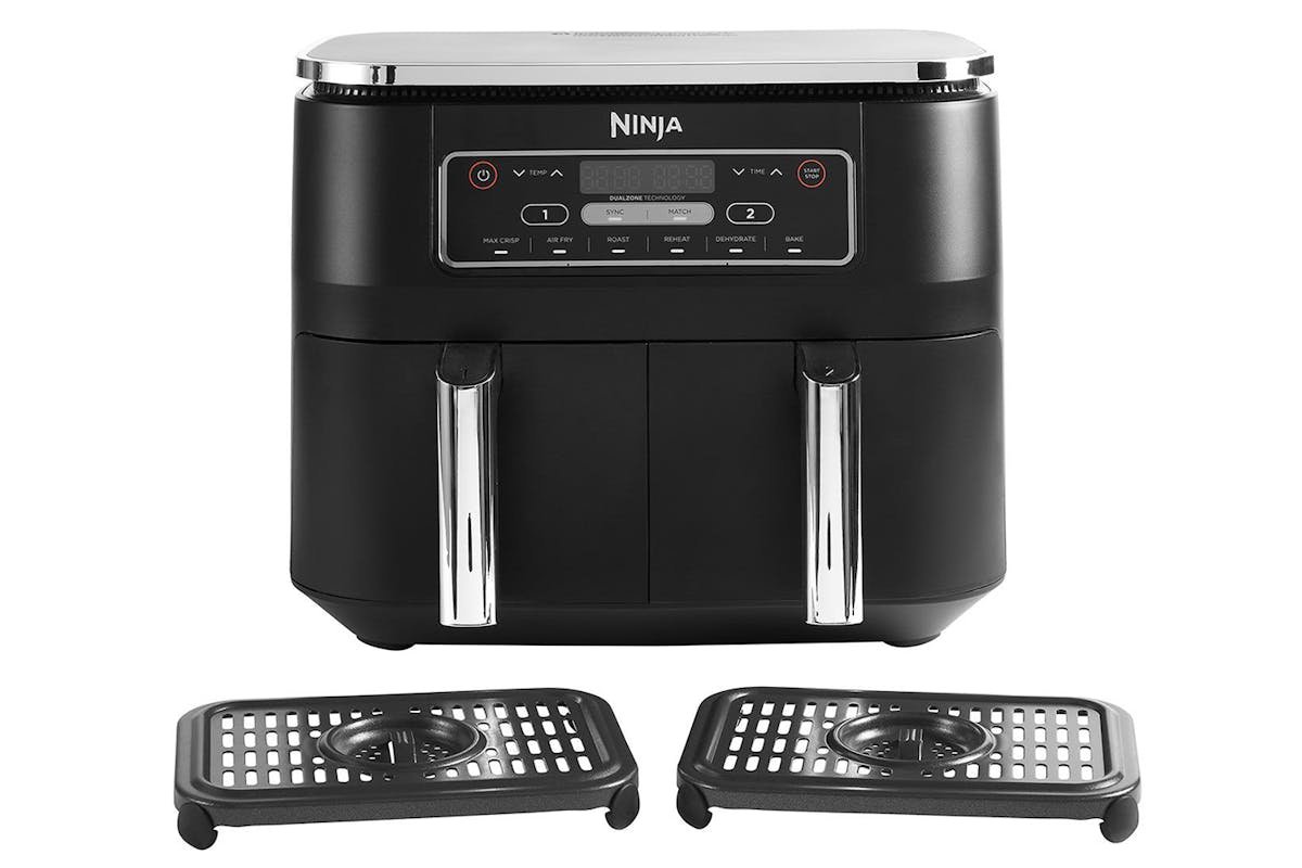 Ninja 7.6L Foodi Dual Zone Air Fryer | AF300UK | Black-2